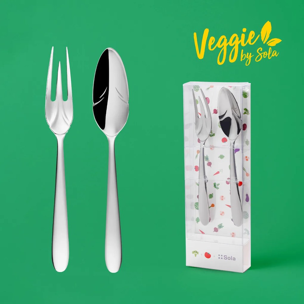 Veggie Príborový set 2 ks - Alpha - 116537