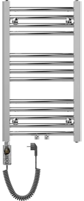 Mexen Ares, elektrické vykurovacie teleso 700 x 400 mm, 300 W, chrómová, W102-0700-400-2300-01