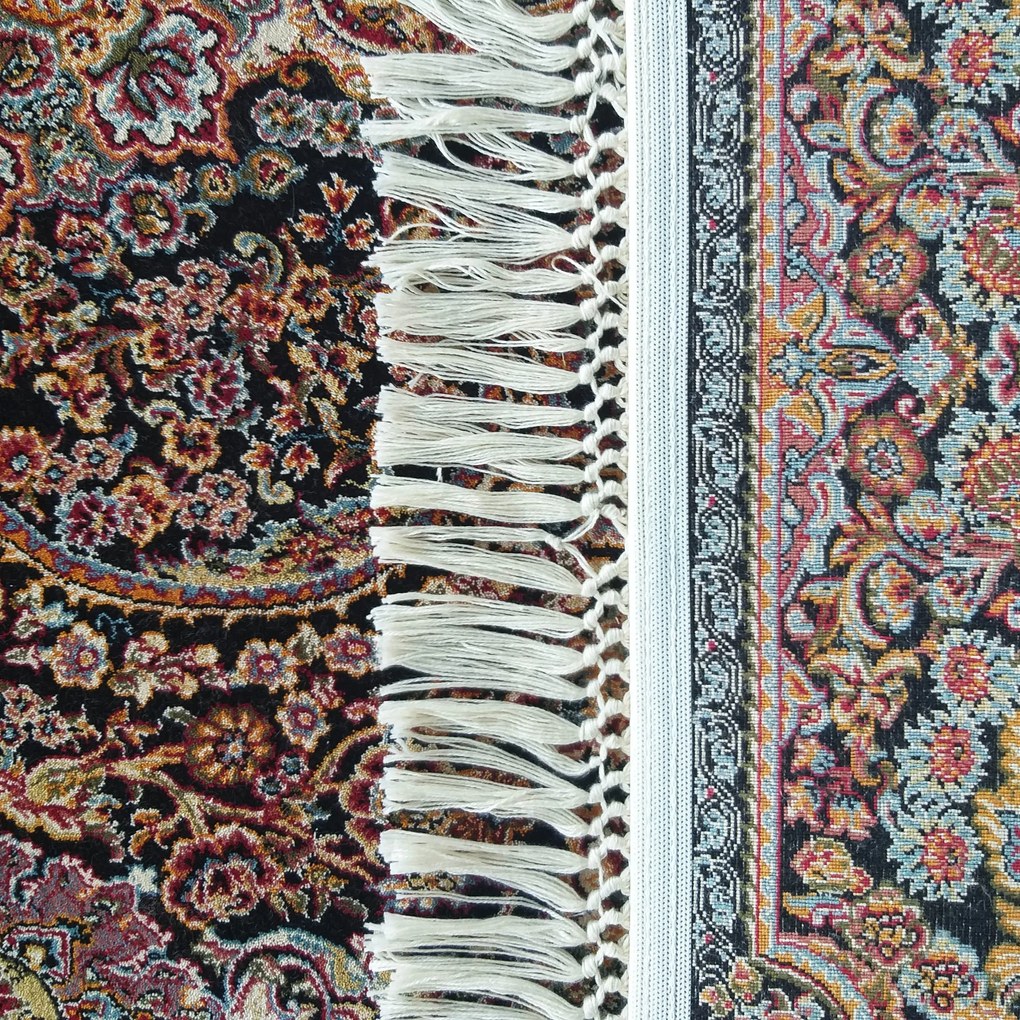 DY Prémiový koberec s exkluzívnym vzorom Pers 06 - modrá Rozmer: 200x300 cm