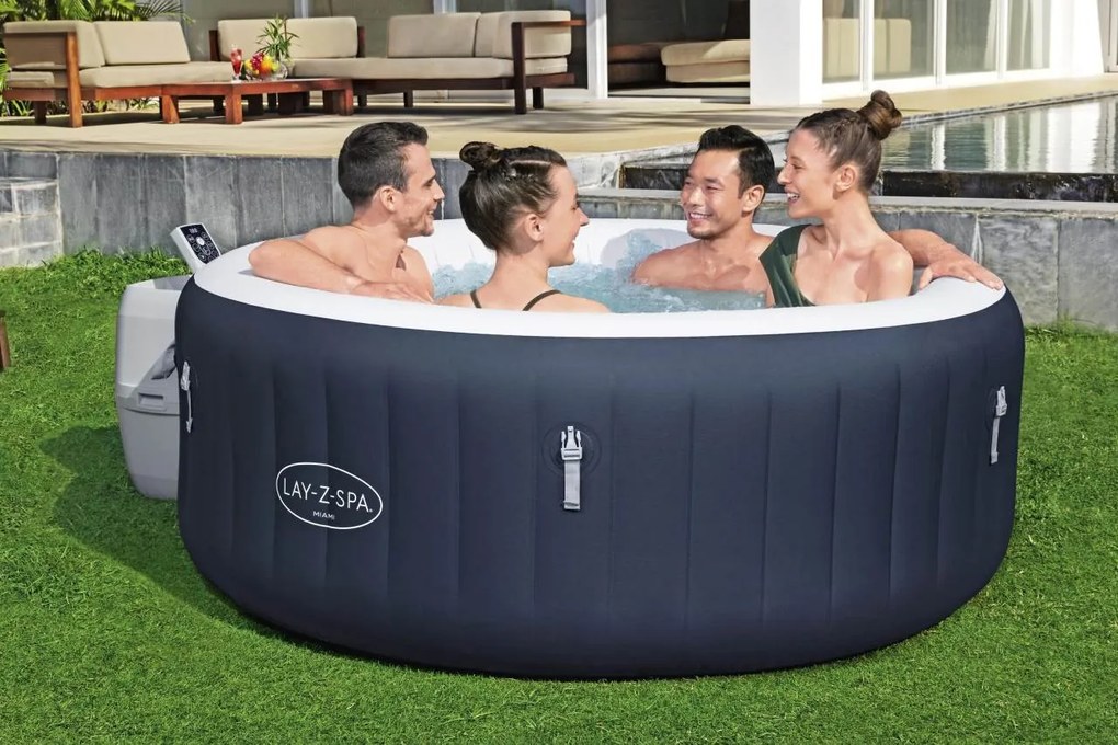 Lay-Z-Spa Miami Air Jet Jacuzzi BESTWAY 6001C