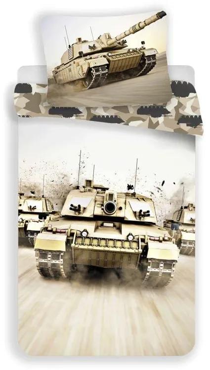 JERRY FABRICS -  JERRY FABRICS Obliečky Tank Bavlna, 140/200, 70/90 cm