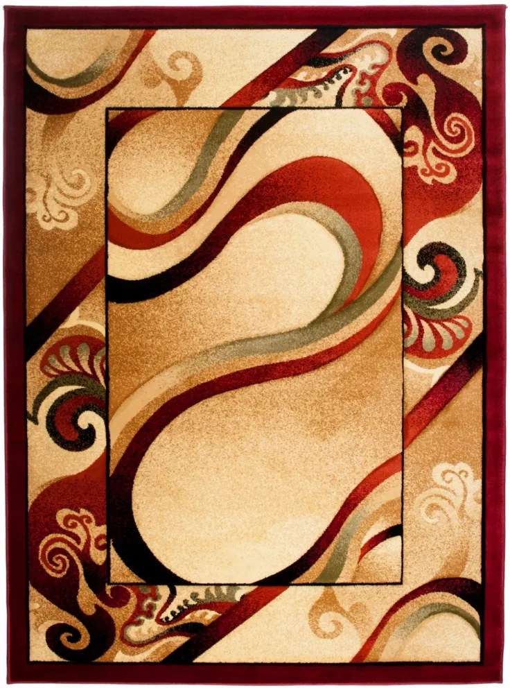 Kusový koberec Vlnenie krémový, Velikosti 150x295cm