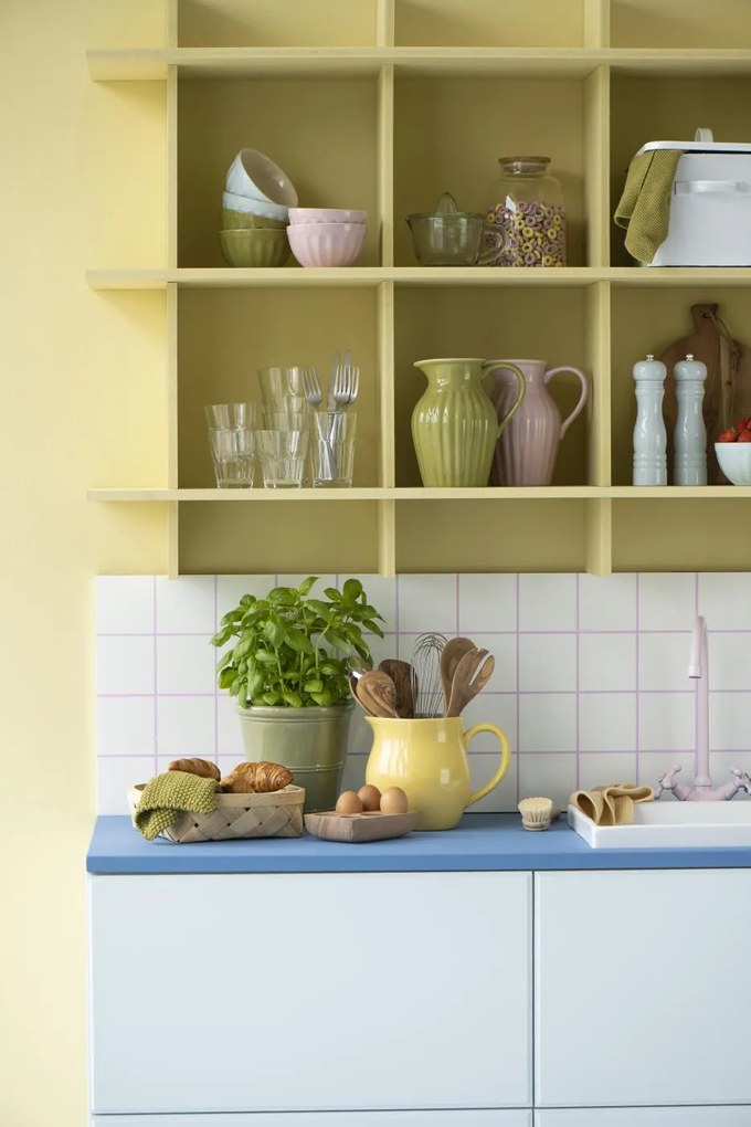 Žltá keramická misa na cesto MYNTE LEMONADE