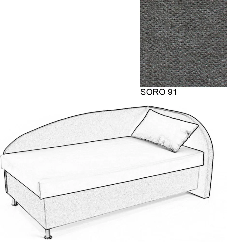 AVA NAVI, PRAVÁ 120x200 Varianta: SORO 97