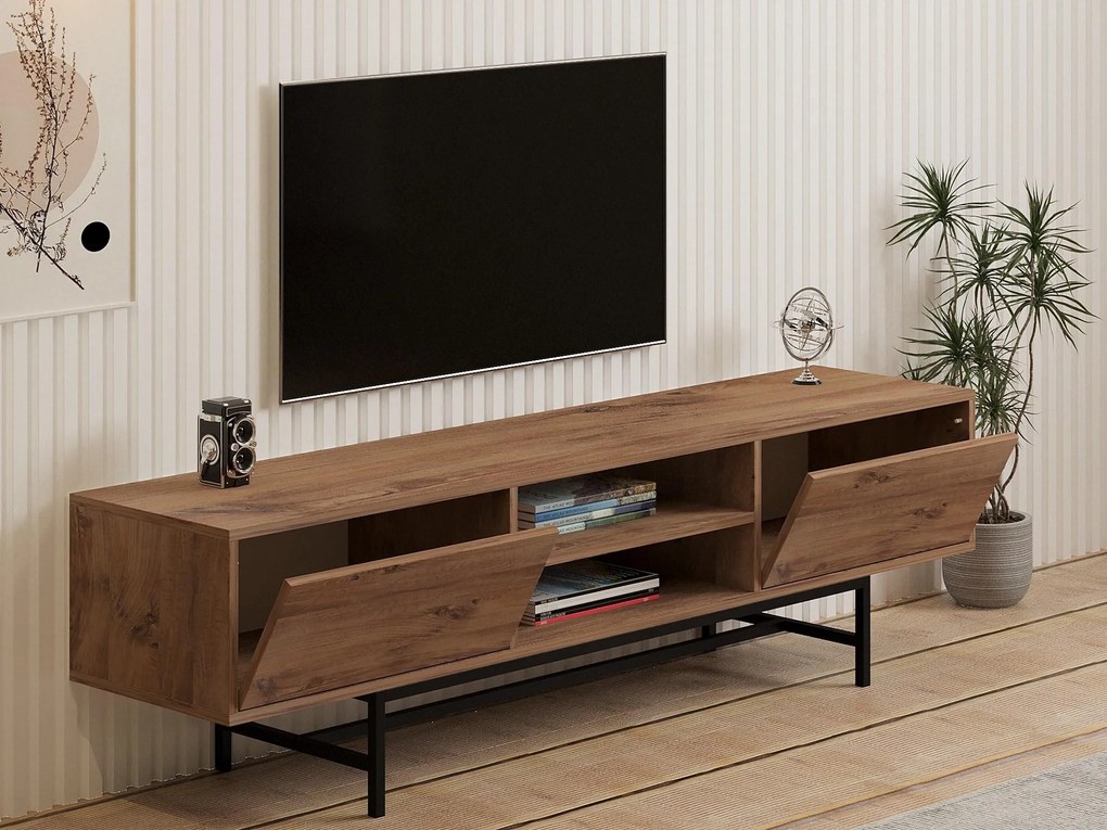 TV stolík/skrinka Nubola (borovica atlantická) . Akcia -30%. Vlastná spoľahlivá doprava až k Vám domov. 1095425