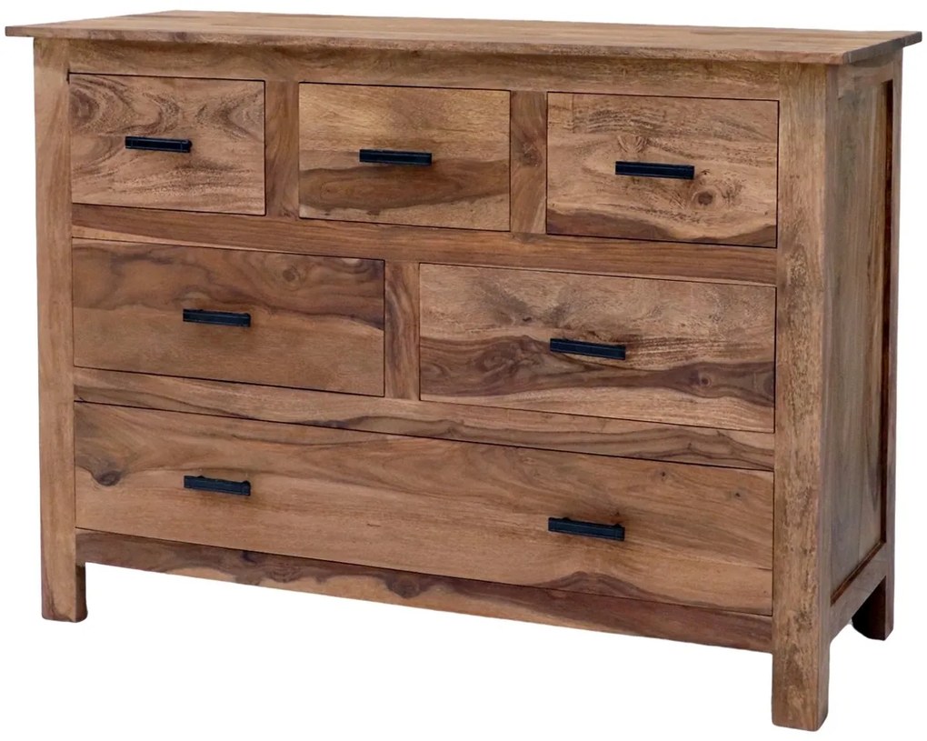 furniture-nabytek.cz - Dřevěná komoda z masivu palisandr 115x50x90