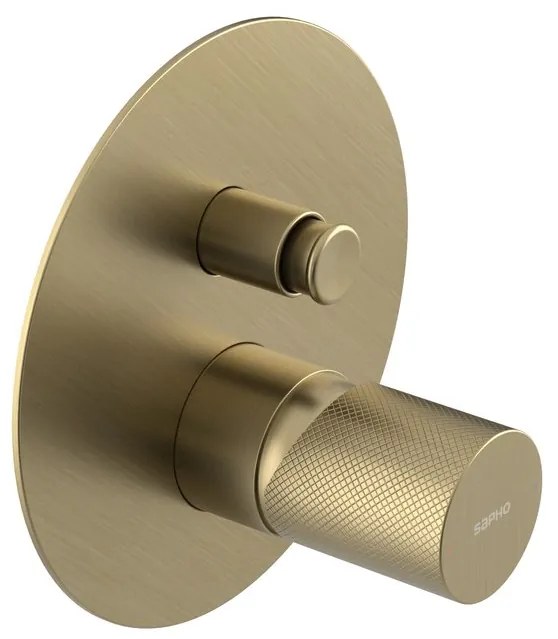 Sapho Sapho, ULTRATAP podomietková sprchová batéria, 2 výstup, zlato mat, UT042TG