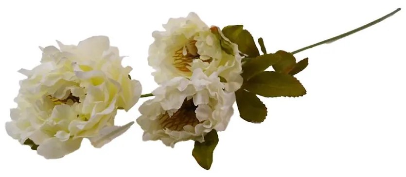 Paeonia 66cm biela A2010662