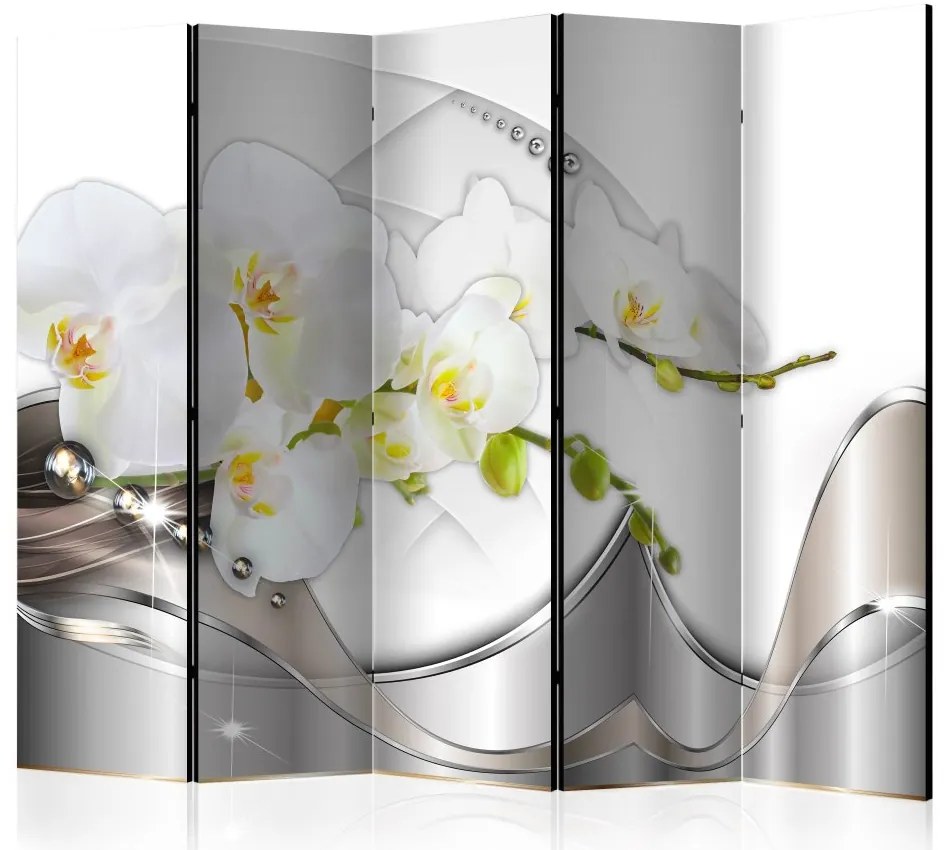 Artgeist Paraván - Pearl Dance of Orchids II [Room Dividers]