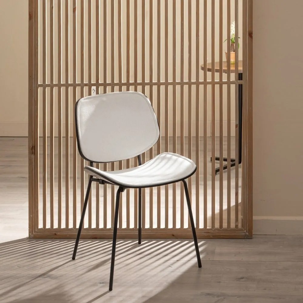 Biele jedálenské stoličky v súprave 2 ks Elio – Ixia