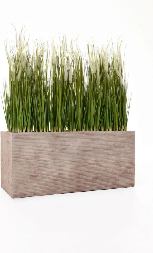 Hrantík MAXI, sklolaminát, šírka 100 cm, béžová, riadky