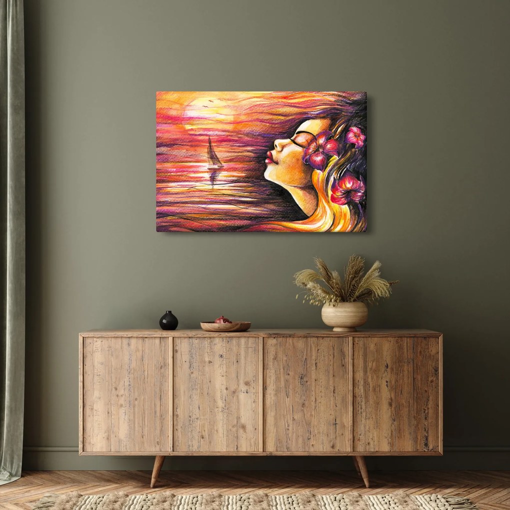 Obraz - Spomienky na leto (90x60 cm)