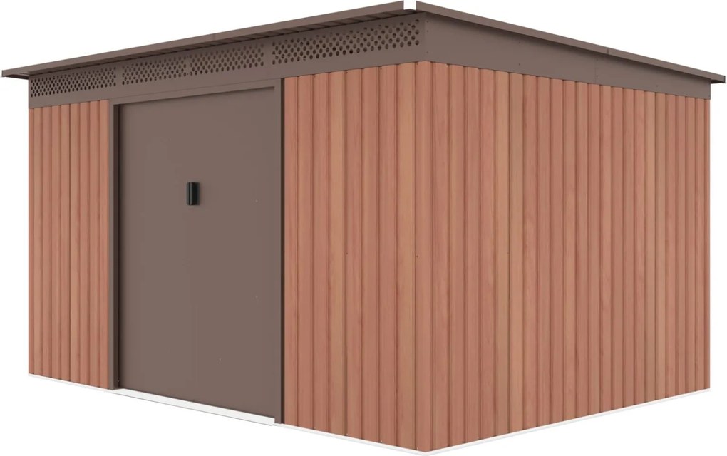 Záhradný domček G21 GRAH 915 - 340 x 269 cm, hnedý