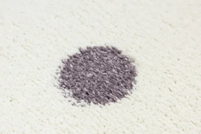 Koberec Lima 9581A krémový / fialový