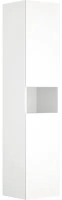 Kúpeľňová skrinka vysoká KEUCO Stageline lesklá biela 40 x 180 x 36 cm 32831300101