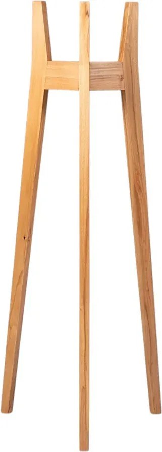 Vysoký stojan na kvety THEO, 53x53x120 cm Dub