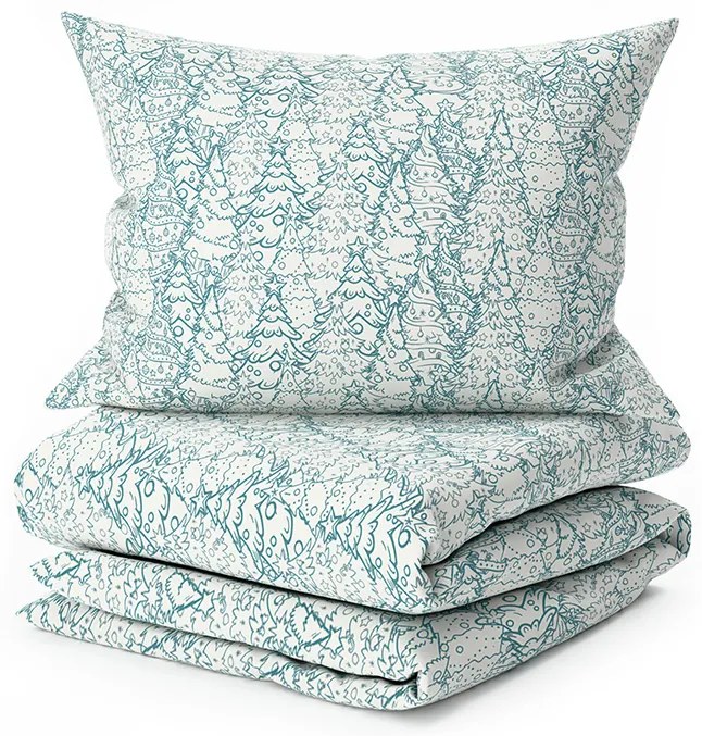 Bavlnené obliečky FROSTLINE biele Rozmer obliečky: 70 x 90 cm | 140 x 200 cm