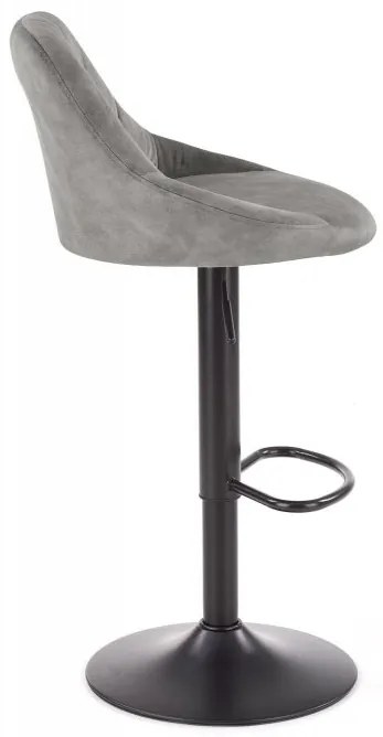 Barová stolička H101 Halmar Čierna