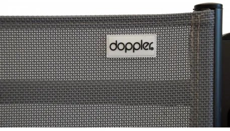 Doppler ACTIVE sivé - záhradné relaxačné polohovacie kreslo