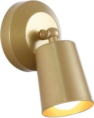 Searchlight 23340GO - Nabíjateľné a stmievateľné LED nástenné svietidlo CONE LED/1,5W/5V zlaté