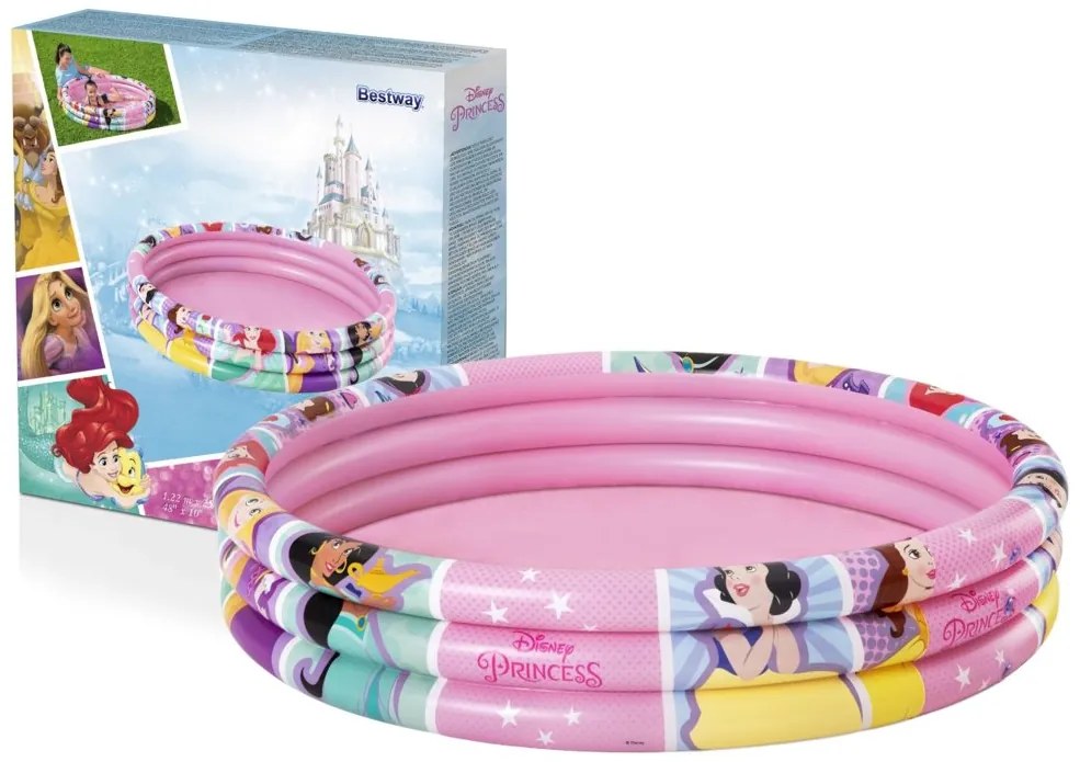 Bestway Nafukovací bazén pre deti Disney Princess 122 x 25 cm Bestway 91047