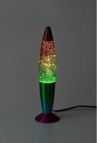 Rabalux 76008 dekoratívna lávová LED lampa Glitter rainbow2