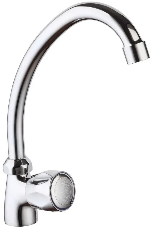 Aqualine Aqualine, Stojánkový ventil 1/2´´, otočná hubica, chróm, ZY1807