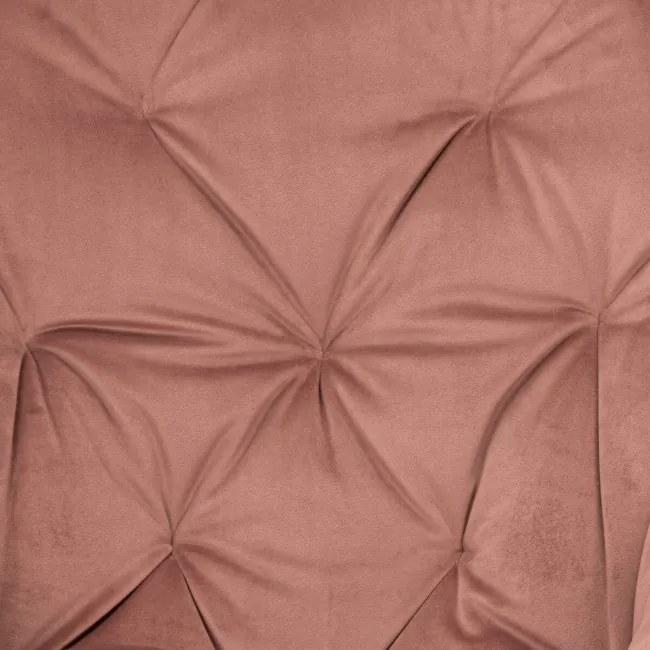Jedálenská stolička zamatová, ružová DCH-421 PINK4
