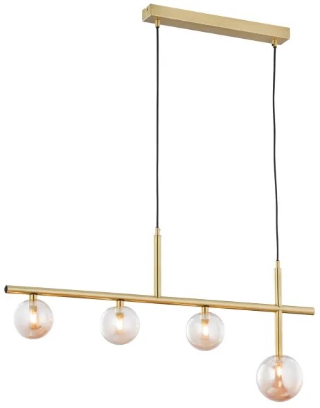 Jupiter 1899 - Luster na lanku NEPTUN 4xG9/14W/230V zlatý