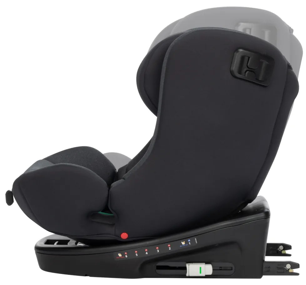 EvolveFix 360 i-Size autosedačka Tinted Black