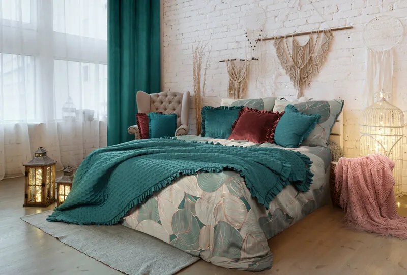 Dekorstudio Dekoračná obliečka na vankúš VELVET25 v červenej farbe