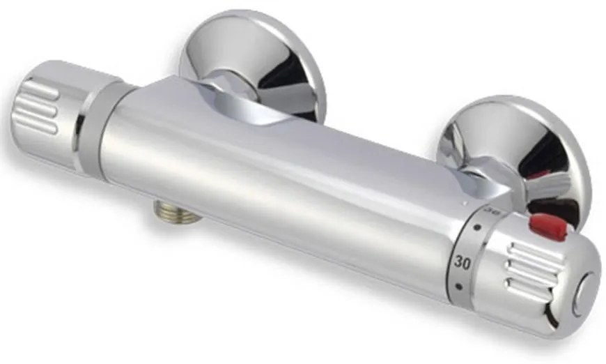 Baterie sprchová nástěnná termostatická - horní vývod AQUAMAT 2664/1,0