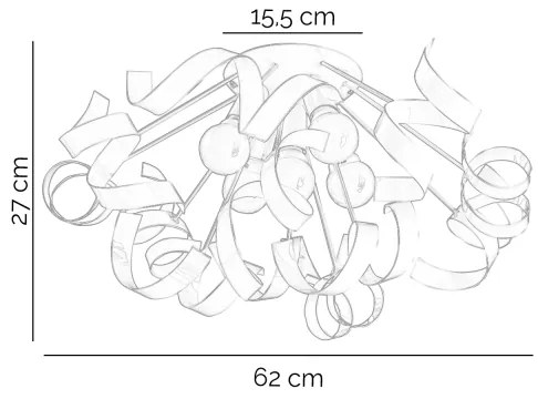 ONLI - Stropné svietidlo ZOE 5xE14/6W/230V biela