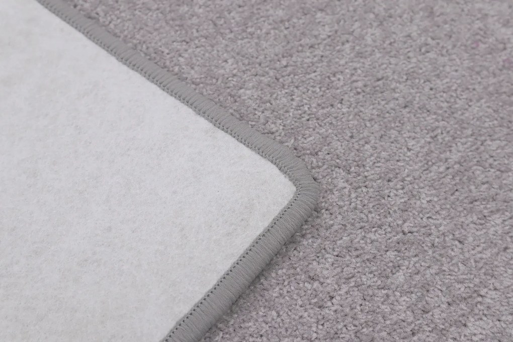 Vopi koberce Kusový koberec Eton sivý 73 štvorec - 60x60 cm