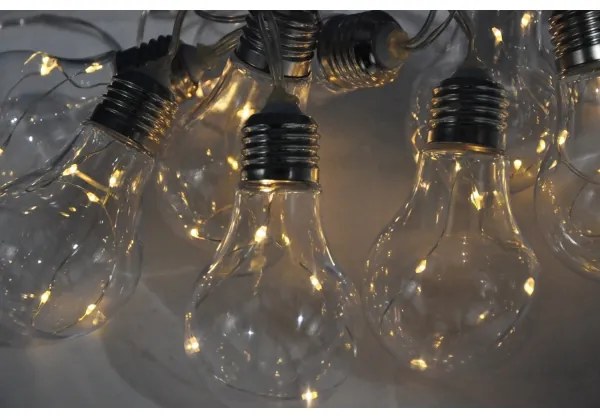 LED Dekoračná reťaz SMOLDER 2,1 m 10xLED/2xAA