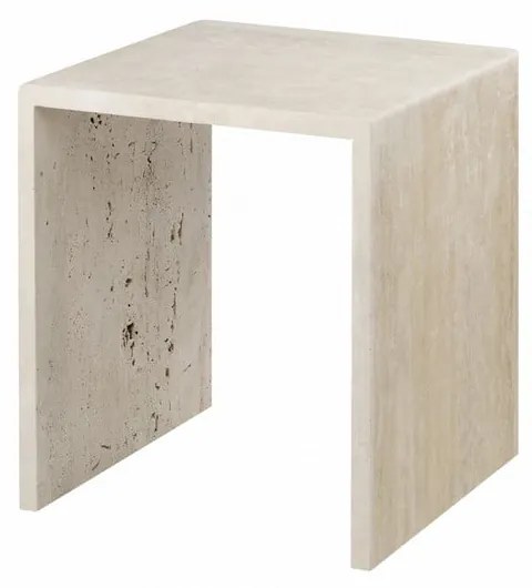 Kamenné odkladacie stolíky v súprave 2 ks 45x45 cm VARU – Blomus