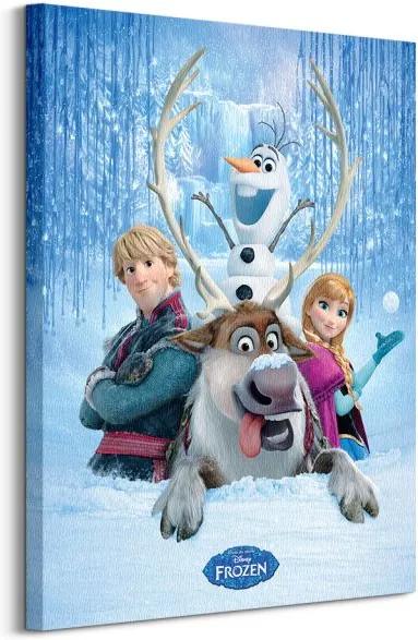 Obraz na plátne Disney Frozen (Snow Group) 60x80cm WDC99239