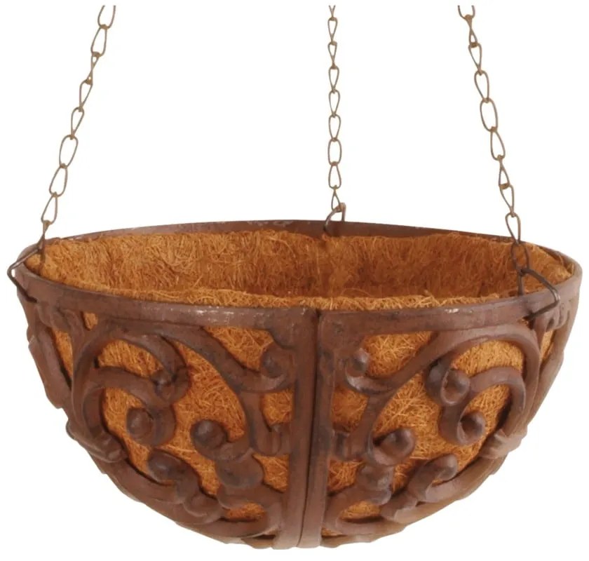 Kovový závesný a nástenný kvetináč ø 26 cm – Esschert Design