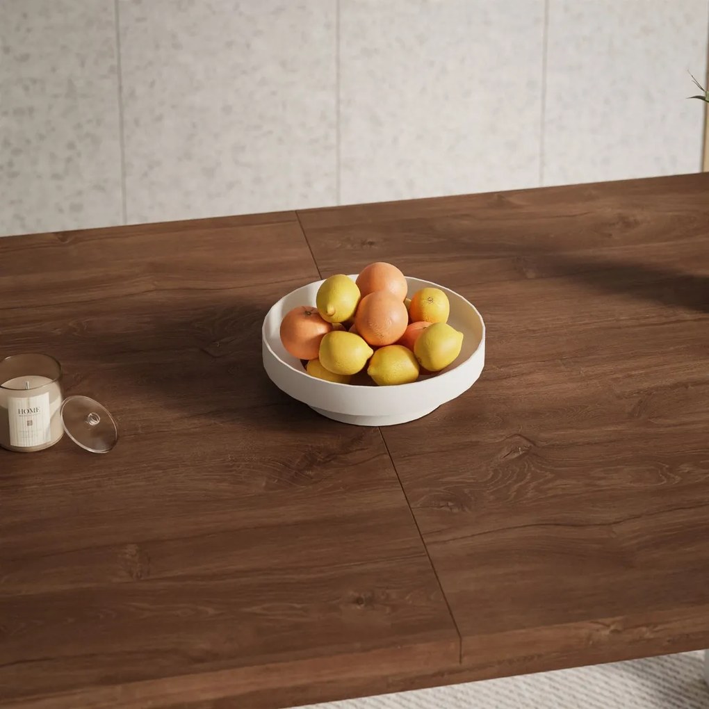 JEDÁLENSKÝ ROZKLADACÍ STÔL PLUTO DUB STIRLING + ČIERNY 150 - 198 cm