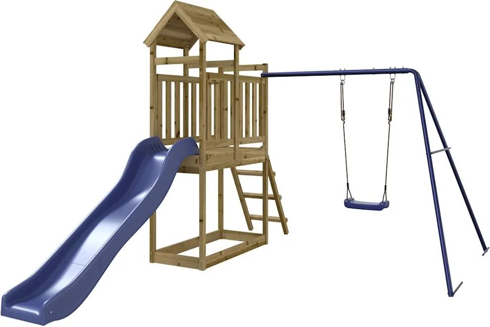 vidaXL Vonkajšia súprava na hranie impregnovaná borovica