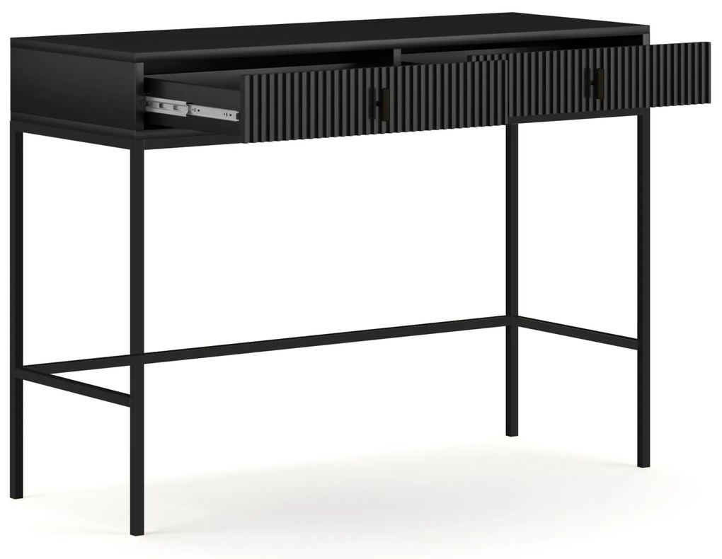 Toaletný stolík Maggiore 104 cm čierny