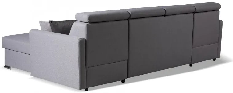 Sedacia súprava Morrison mini U, sivá (tatum 283)