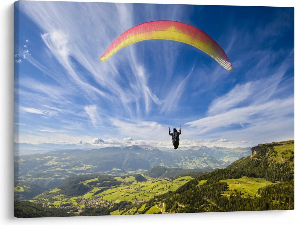 Obraz - Paragliding (70x50 cm)