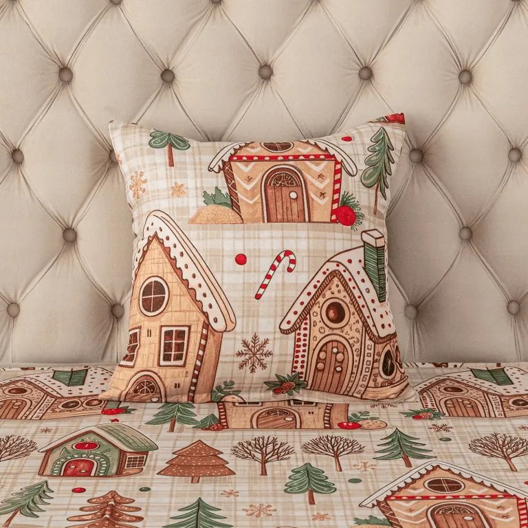Obliečka na vankúš z mikrovlákna GINGER HOME 45x45 cm, farebný