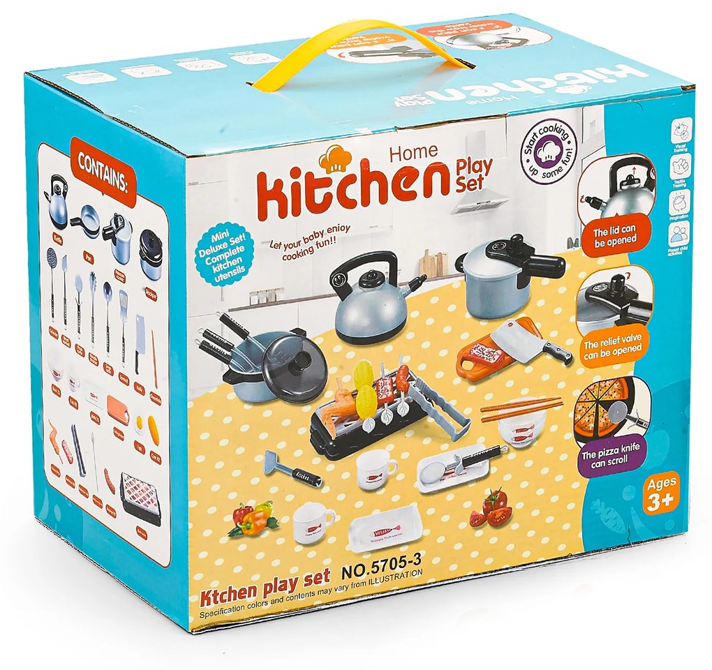 MULTISTORE Mini kuchynské hrnce kuchynské doplnky pre deti