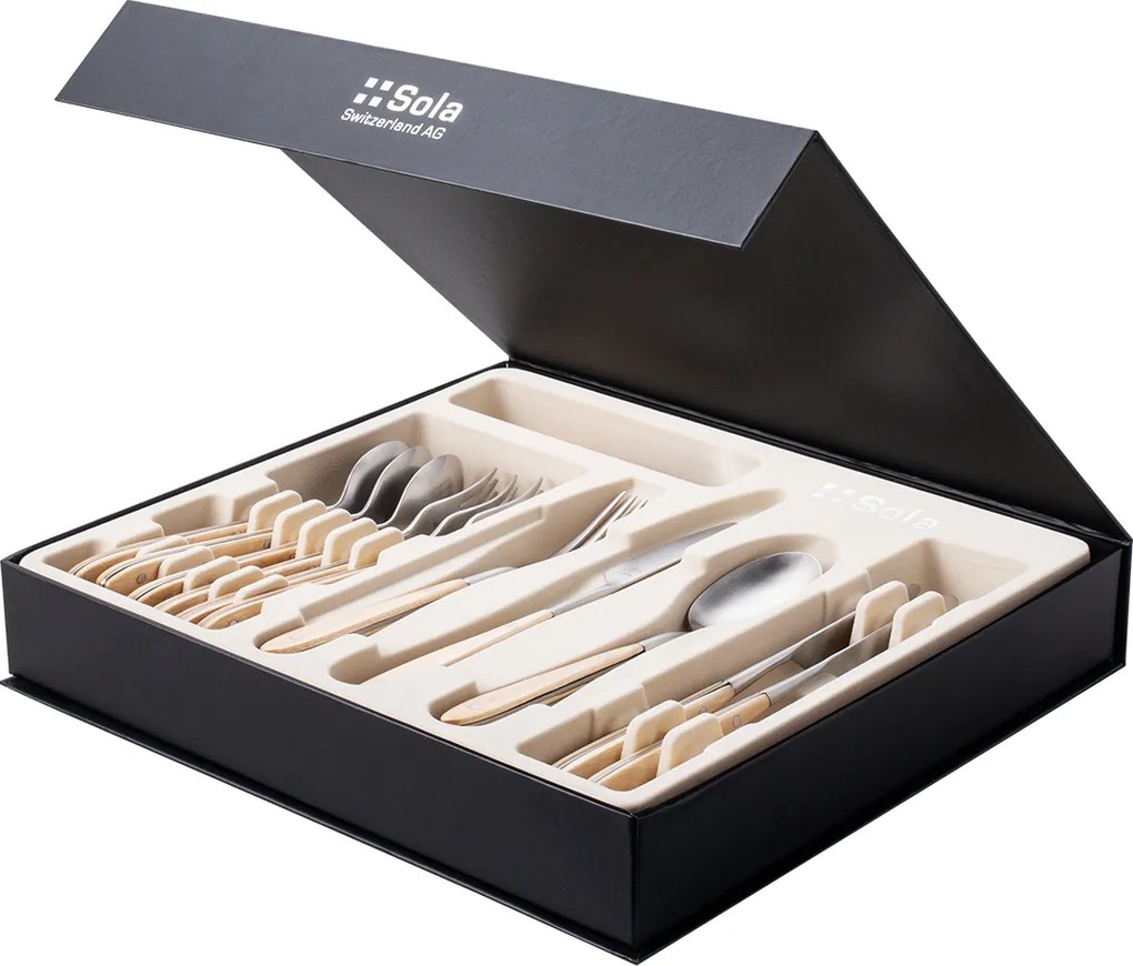 Príborový set 16 ks – GAYA Exeter Bistro Stiel Maple - W0111