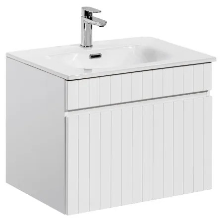 Kúpeľňová skrinka pod umývadlo Iconic 60 cm biela