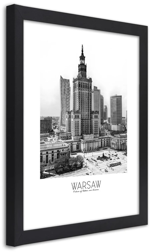 Gario Plagát Palác kultúry vo Varšave Farba rámu: Bez rámu, Rozmery: 30 x 45 cm