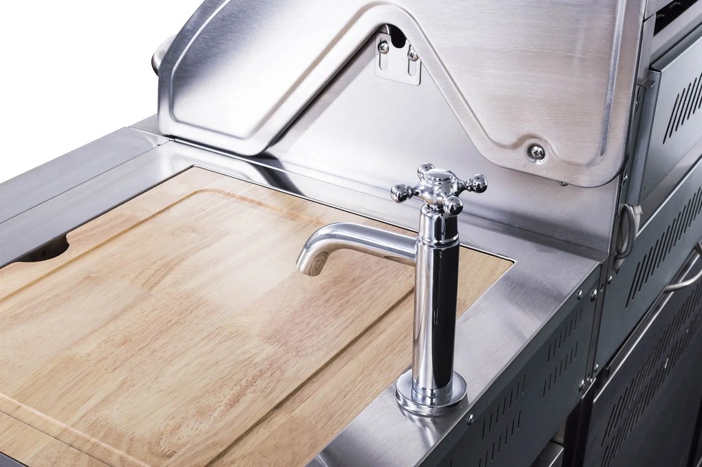 Plynový gril G21 Arizona, BBQ kuchyňa Premium Line 6 horákov + zadarmo redukčný ventil