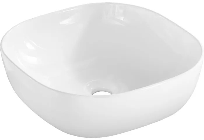 Závesná skrinka Casad Smile s doskou a umývadlom 60 cm biela/dub wotan